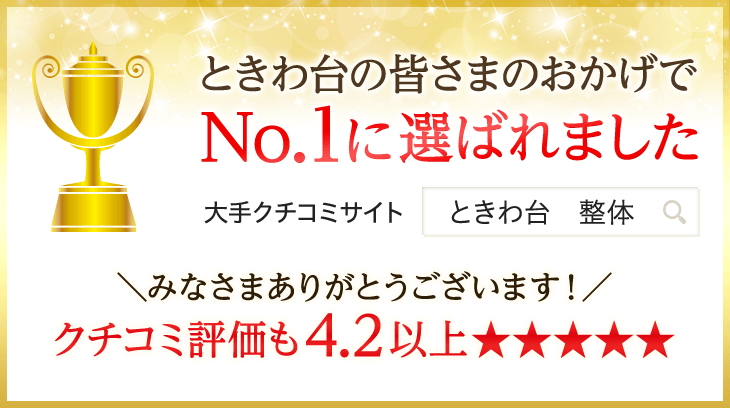 大手口コミサイトNo.1